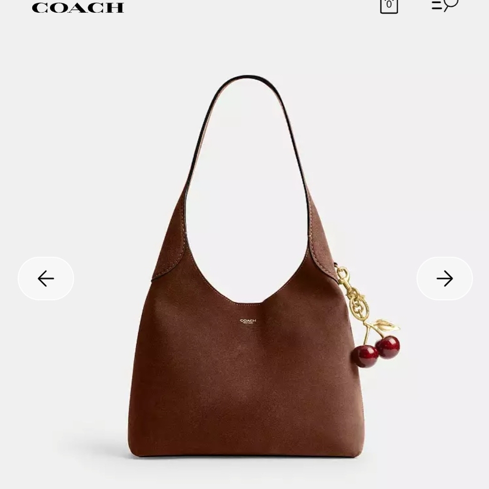 Coach Chocolate Brown Shoulder Bag
